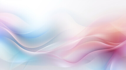 Fototapeta premium light soft color wave line on white background abstract in motion background