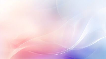 Obraz premium light soft color wave line on white background abstract in motion background