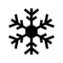 snowflake icon illustration