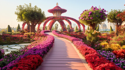 Dubai miracle garden 