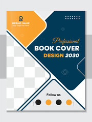 Modern Vector abstract Book Cover Design Template