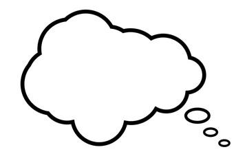 ふきだし　フレーム　シルエット　コメント　アイコン