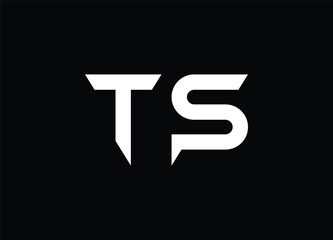 TS letter logo and monogram logo