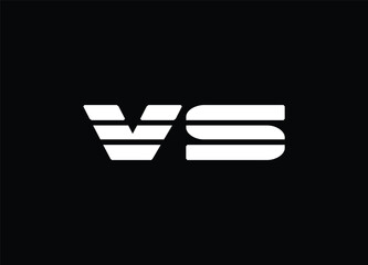 VS letter logo and monogram logo