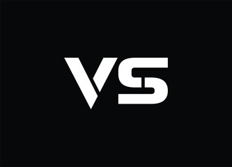 VS letter logo and monogram logo
