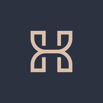 H initial letter logo Premium Elegant
