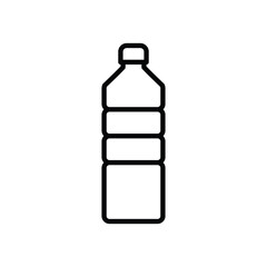 Water Bottle Icon Vector Design Template