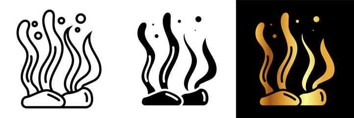 The Aquarium Plants icon symbolizes the lush greenery and natural beauty that enhances any aquarium. 