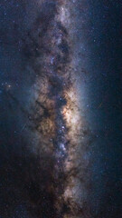 Milkyway with a sky full of stars, Starry night sky
