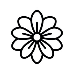 flower icon design