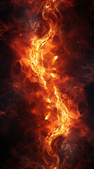 Abstract Flames with Sparks