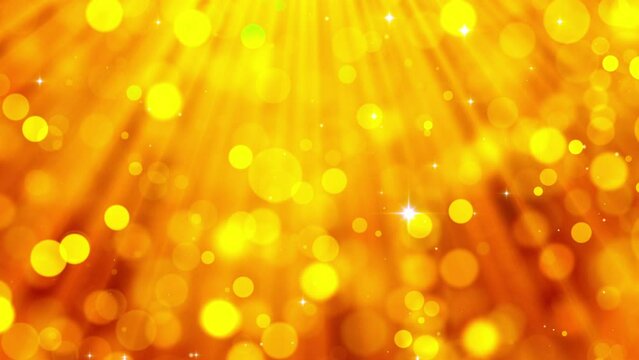 beautiful soft bokeh abstract yellow background video