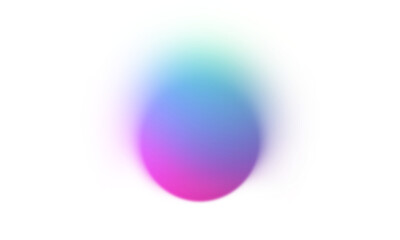 round blur gradient element