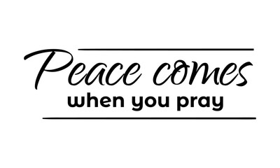 Biblical Phrase, Christian Faith, typography for print or use as poster, card, flyer or T Shirt