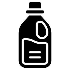 Vector Icon Detergent, Bleach, Laundry, Disinfectant, Chemical, Cleaning