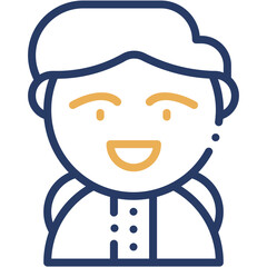 Vector Icon Hero, Young, Boy, User, Avatar, Character