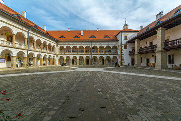 Royal Castle in Niepolomice, Poland.
