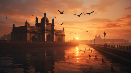 Gateway of India Mumbai Maharashtra monument landmarK.