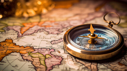 Global navigation magnetic compass.




