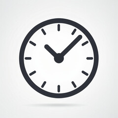 wall clock vector icon