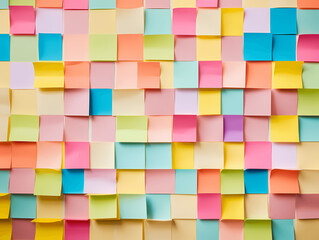 Sticky notes: Creative Digital Memos and Reminders, AI Generated