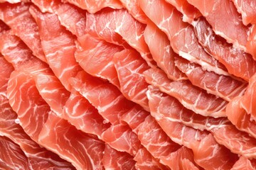 hi-resolution image of flaky texture on tuna steak