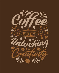 Typography Coffee T-Shirt Design, Coffee tee and mug Design