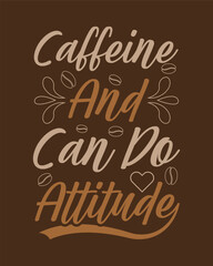 Typography Coffee T-Shirt Design, Coffee tee and mug Design