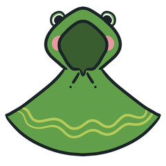  Frog rain coat