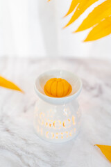 autumn comfort, aromatizing the air in the house, creating an atmosphere