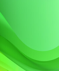 Obraz premium Abstract Smooth green Wave Mesh Gradient Background Design
