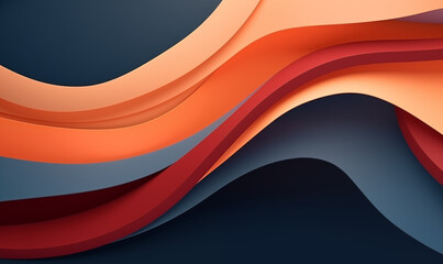 Abstract background with purple, blue and red colors, in the style of dynamic lines and shapes