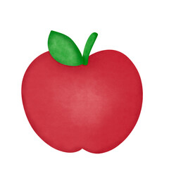 red apple