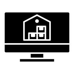 Online Warehouse Icon