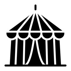 Circus Tent Icon