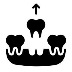 Tooth Extraction Icon