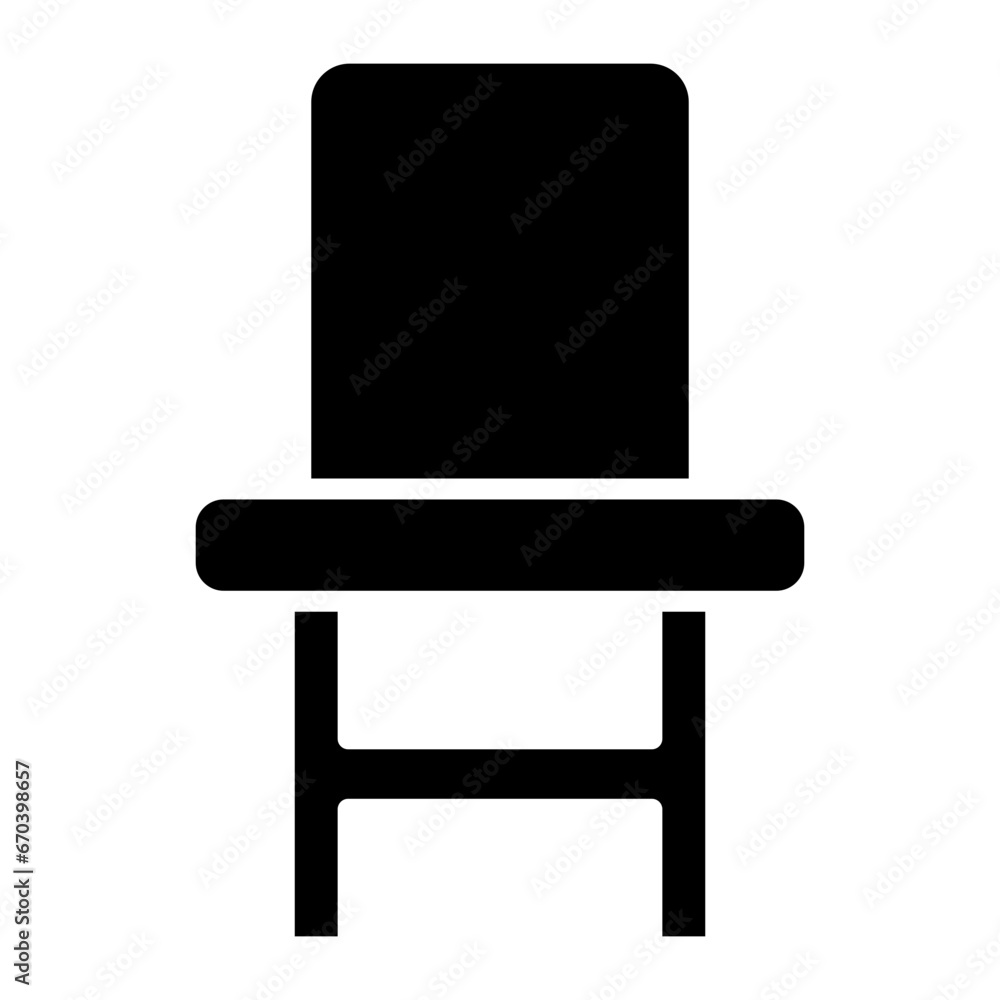 Sticker Chair Icon