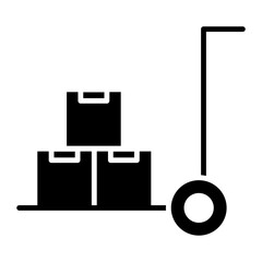 Hand Trolley Icon