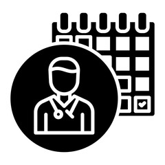 Doctor Visit Day Icon