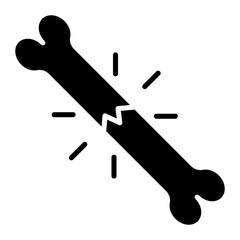 Broken Bone Icon