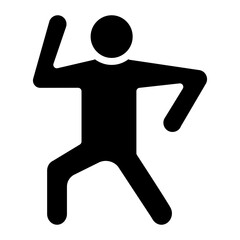 Aerobics Stand Icon