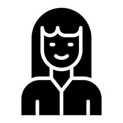 Young Lady Icon