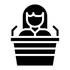 Woman Speech Icon