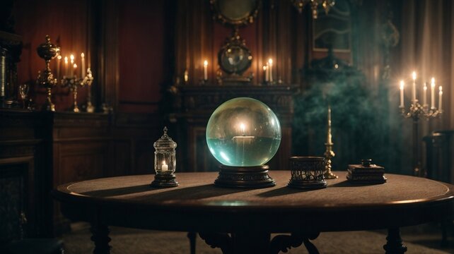 Opulent Predictions - The Dance of Candlelight and Dreams
