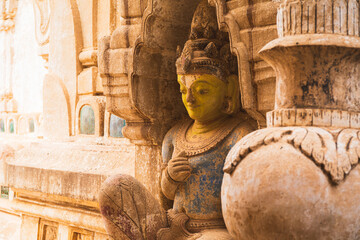 In the ruins of ancient Bagan city