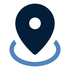 Location line icon