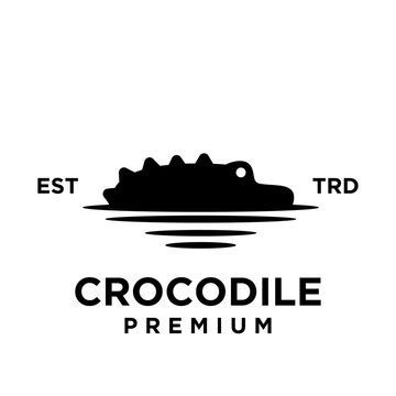 Crocodile logo icon design illustration