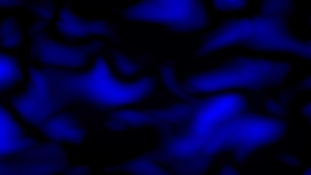 4k deep blue liquid abstract animated background. Dark fluid water surface seamless loop. e_1440
