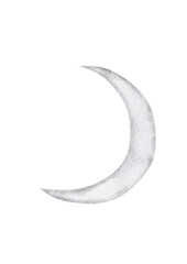 lunar month isolate without background. for printing on T-shirts, banners, posters.