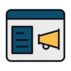 Content Optimization line icon